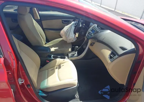 2013 Hyundai Elantra Gls из США, поврежденный, VIN KMHDH4AE0DU716242